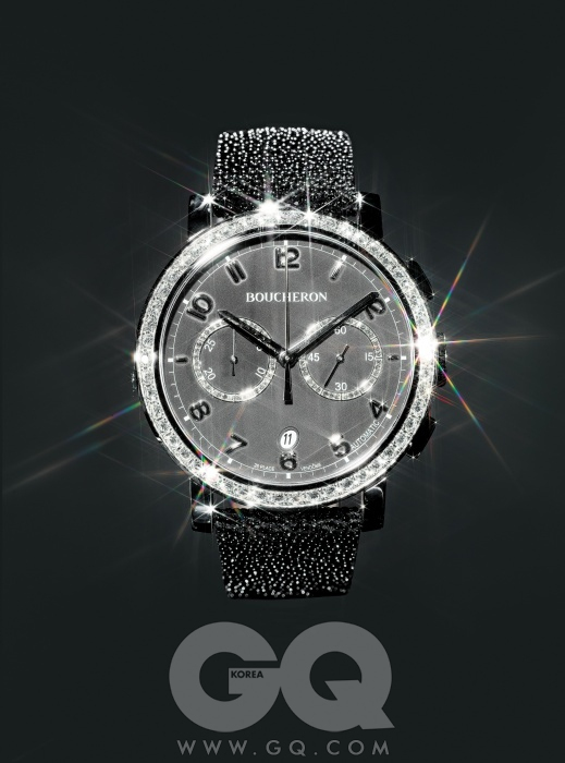 1950년대 파리 생 제르망 지역에서 영감을 얻어 만든 시계 ‘파남 오토메틱 크로노그래프’ 9백만원대, 부셰론.