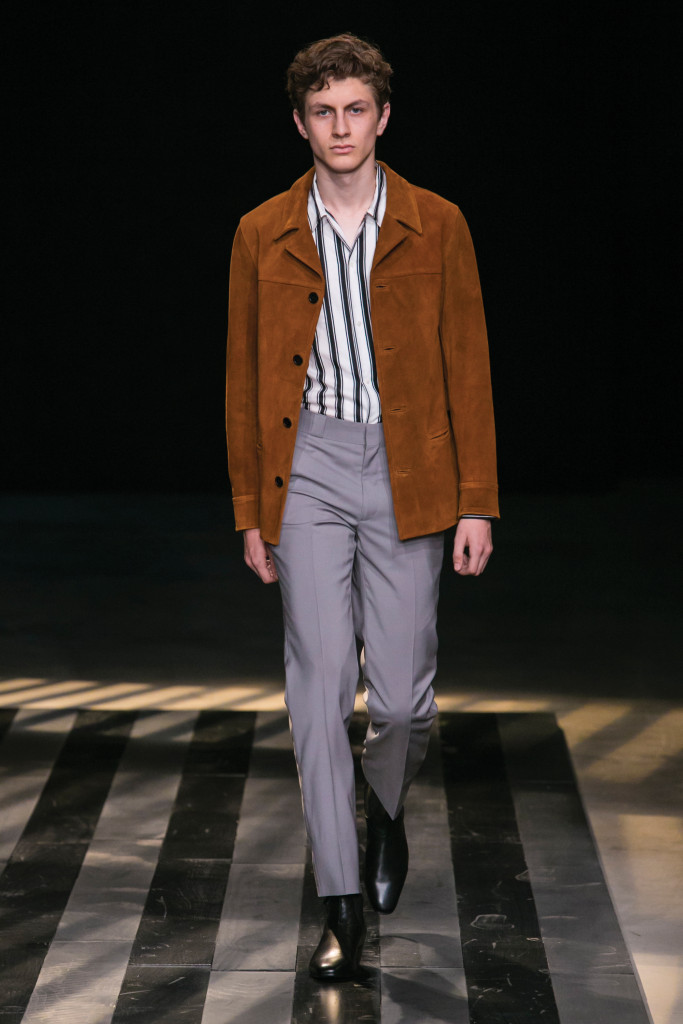 Sandro Homme Fashion Show Menswear Collection Spring Summer 2016 in Paris