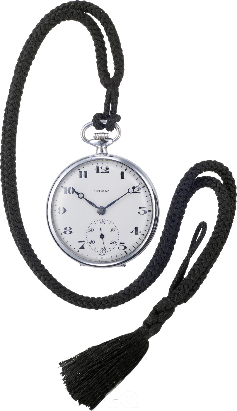1924년 발표한 회중시계 ‘시티즌’. 이 모델의 생산을 계기로 쇼코샤는 브랜드 이름을 시티즌으로 변경했다. 
