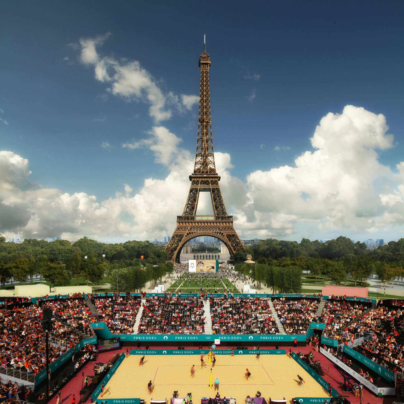 랜드마크에서 펼쳐지는 2024 파리 올림픽