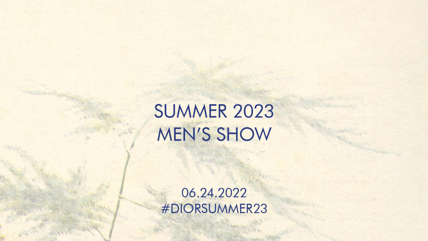 DIOR SUMMER 2023 MEN’S SHOW